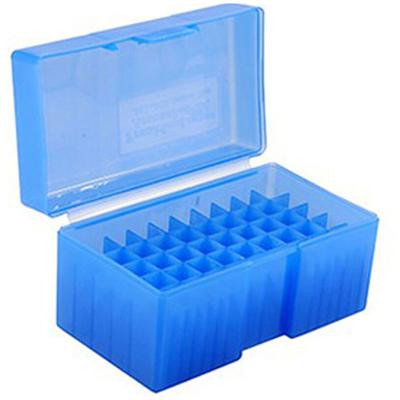 Frankford Arsenal Plastic 50 Round Hinge-Top Ammo Boxes Fits .44 Magnum/ .45 Colt Polymer