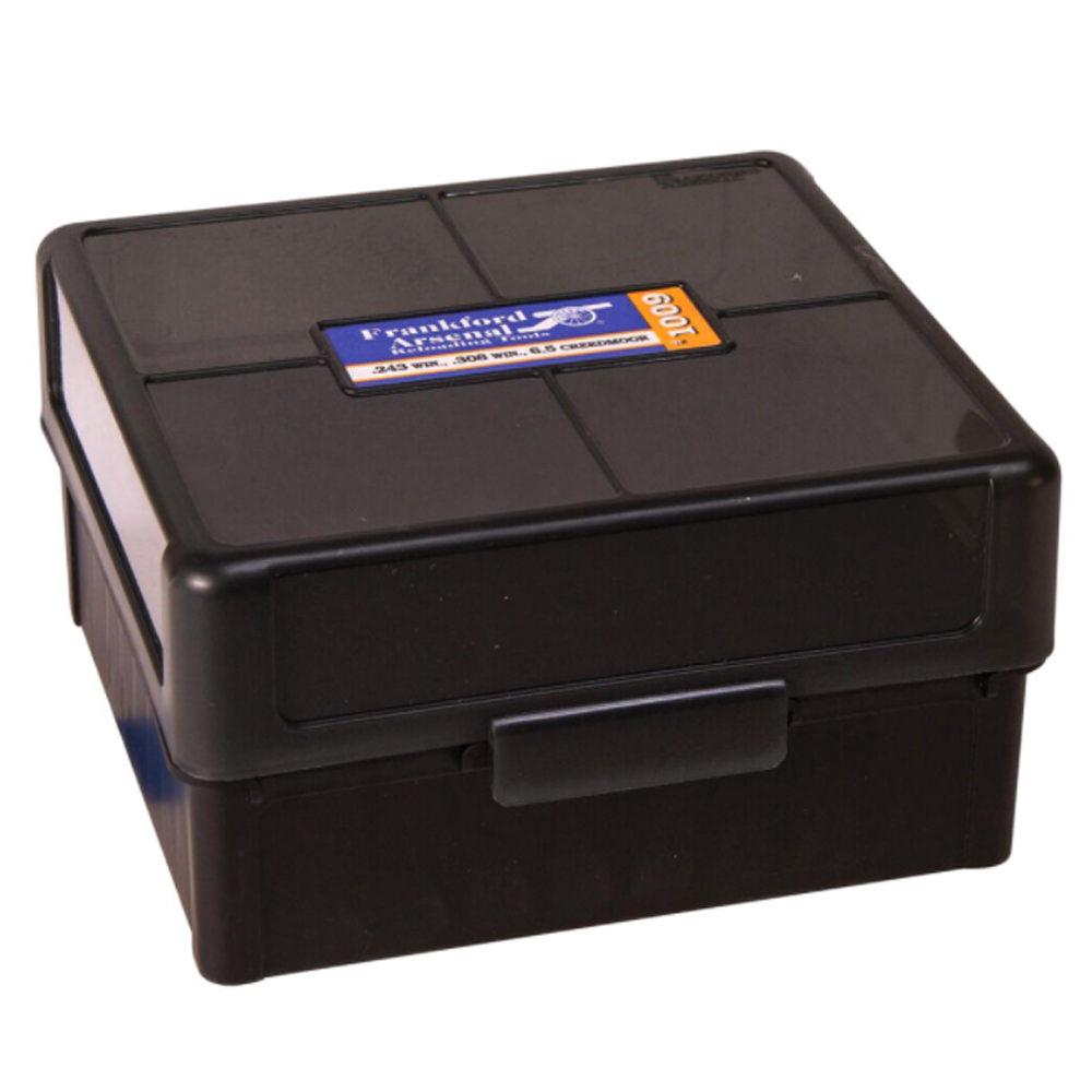  Frankford Arsenal Hinge- Top .380 /.357 100 Rounds Black Ammo Box