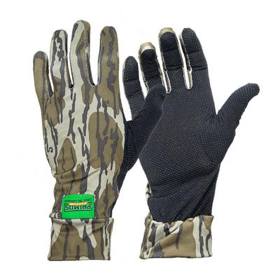 Primos Mossy Oak Bottomland Stretch-Fit Camo Gloves