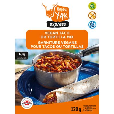 Happy Yak - Vegetarian Taco or Tortilla Mix