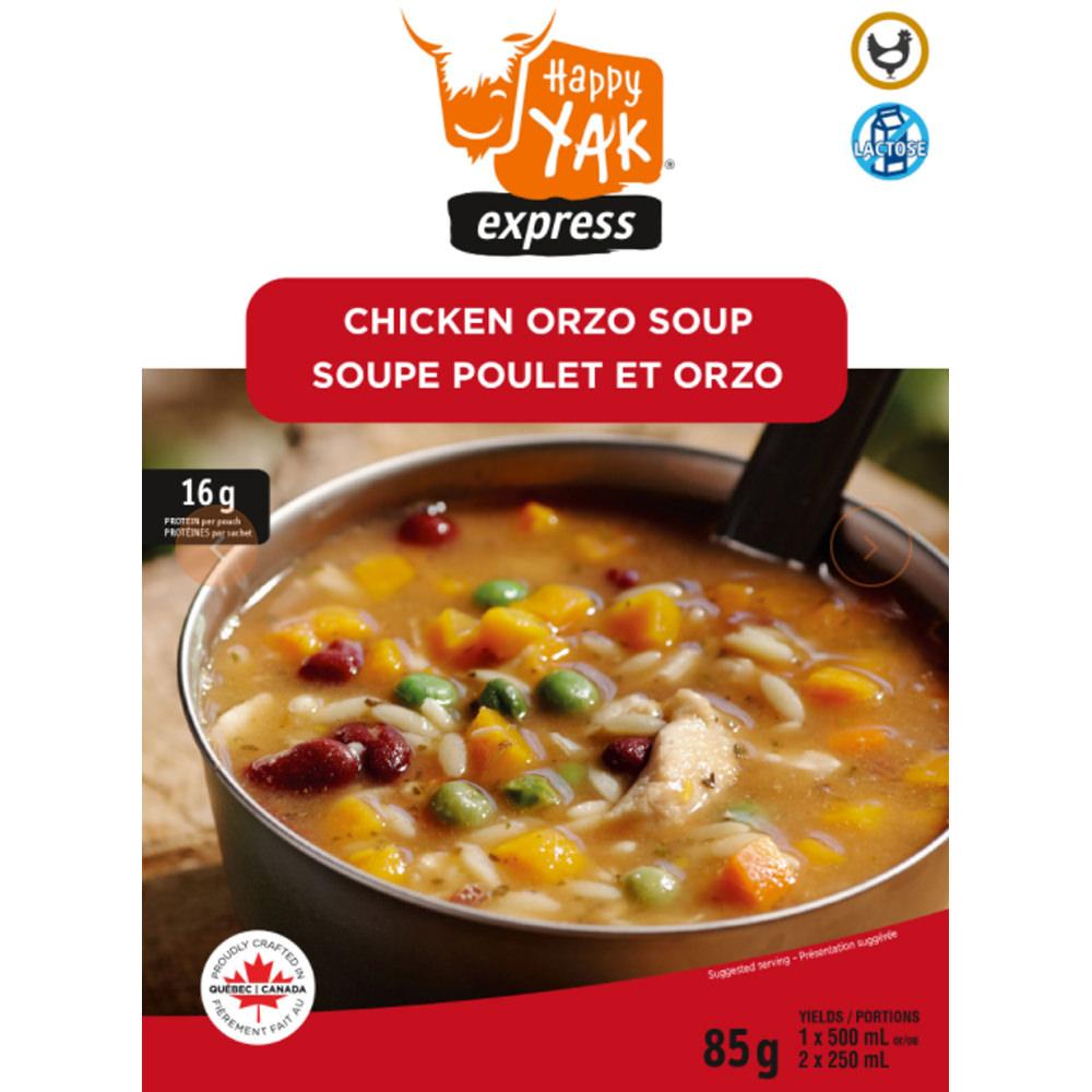  Happy Yak - Chicken Orzo Soup