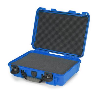 Nanuk 910 Pistol Case, Cubed Foam (Blue)