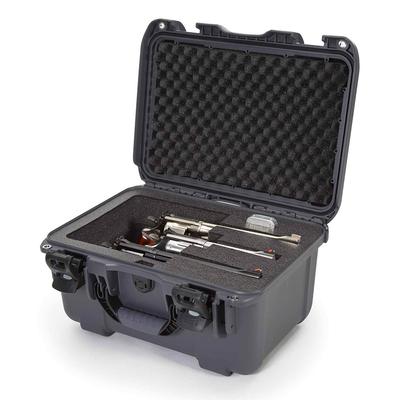 Nanuk 918 3 Up Revolver Case with Foam, Graphite