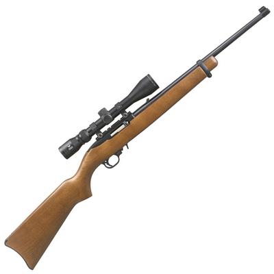Ruger 10/22 Carbine .22LR 18.5in 10+1rd With Viridian EON 3-9x40mm Hardwood Rifle
