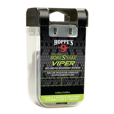 Hoppe's BoreSnake Viper Den Bore Cleaner Rifle Length .22/.223/.5.56 Caliber Pull Handle/Storage Case