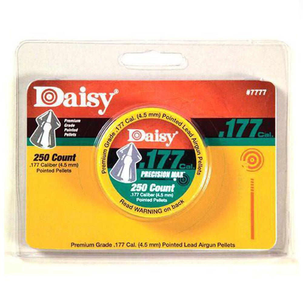  Daisy Precision Max Pointed Field Pellet Lead .177 Caliber, 250 Count