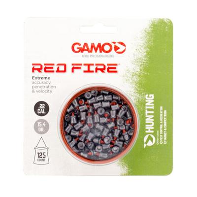 GAMO Red Fire .22 Cal Air Rifle Pellets 15.4 Grains Polymer Tip 125 Count