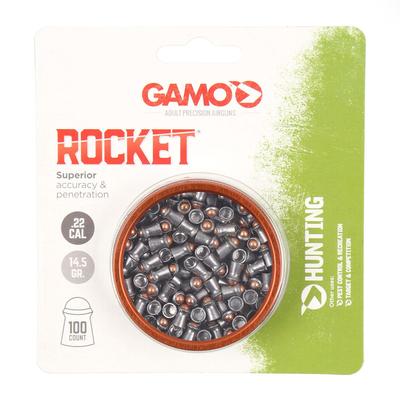 Gamo Rocket Pellets .22 Caliber, Tin of 100