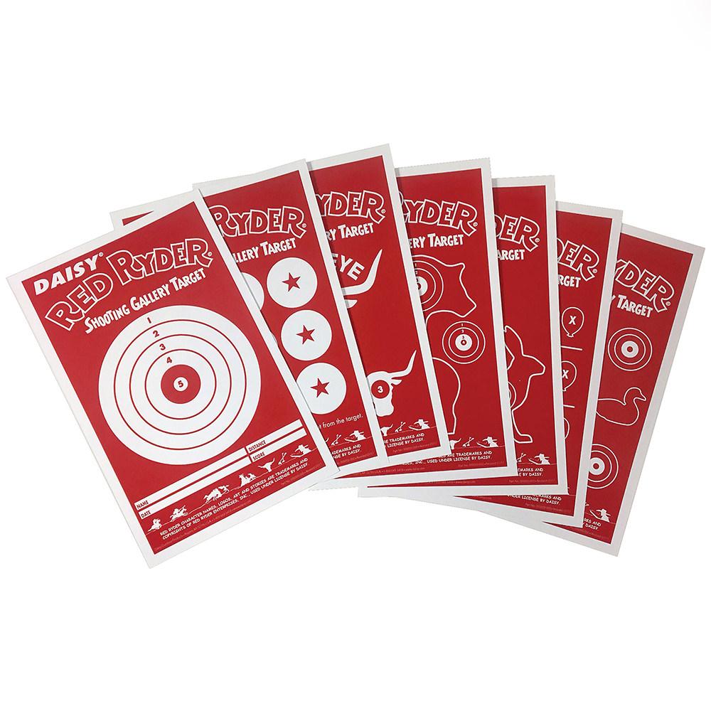  Daisy Red Ryder Shooting Gallery Targets Pack Of 25