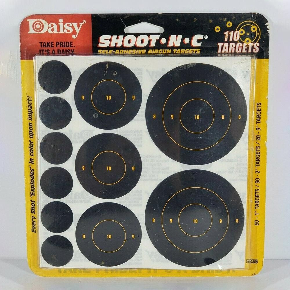  Daisy Shoot- N- C Self- Adhesive Airgun Targets