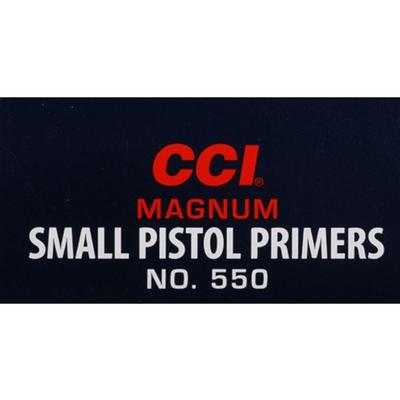 CCI Small Pistol Magnum Primers #550 - 1000 Primers
