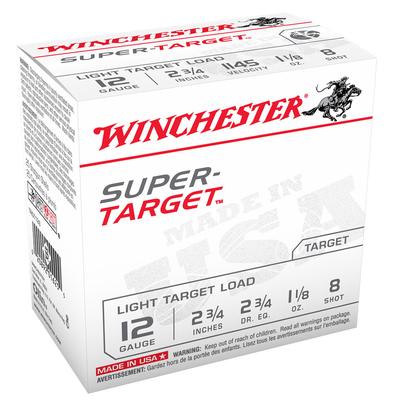 Winchester Super-Target Ammo 12 Gauge #8 2.75