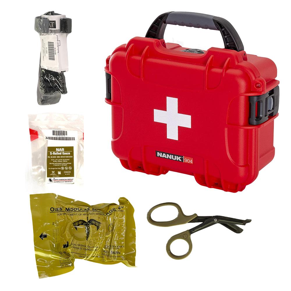  Range Trauma Kit W/Nanuk 904 Hard Case