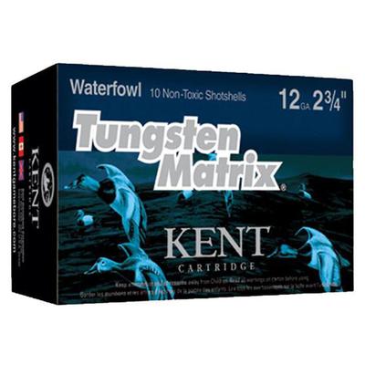 Kent Cartridge Tungsten Matrix, Waterfowl, 12 Gauge, 2.75