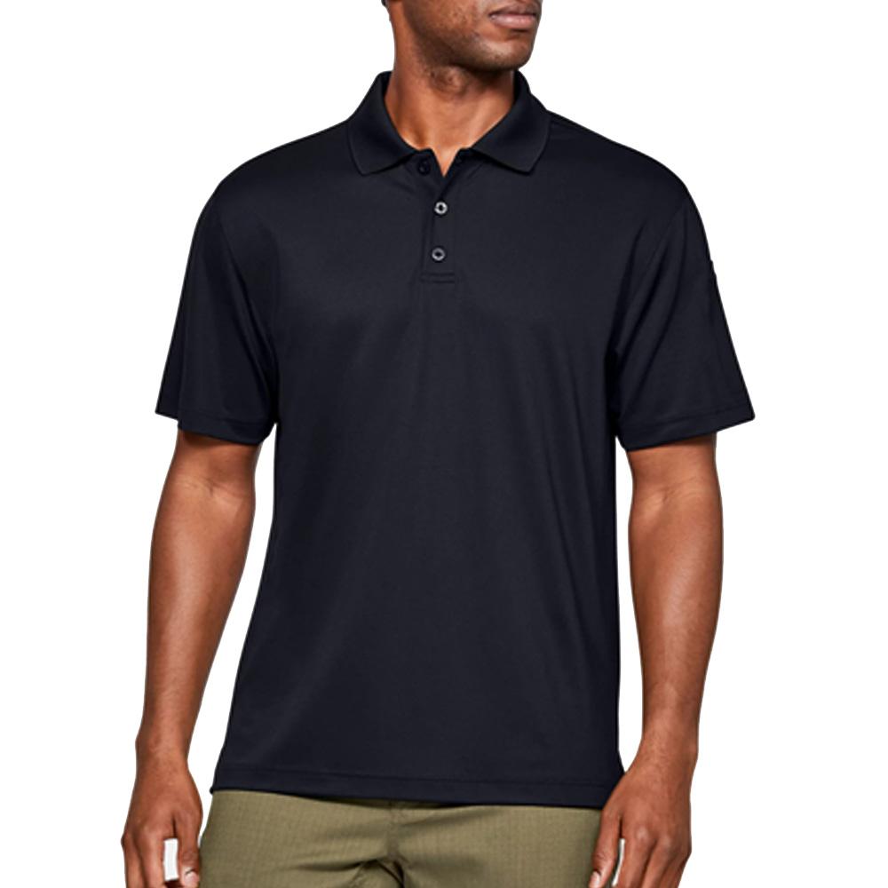 Bullseye North Under Armour Tactical Performance Polo Shirt, Black
