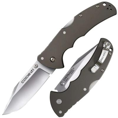 Cold Steel 58PC Code 4 Clip Point Folding Knife 3.5