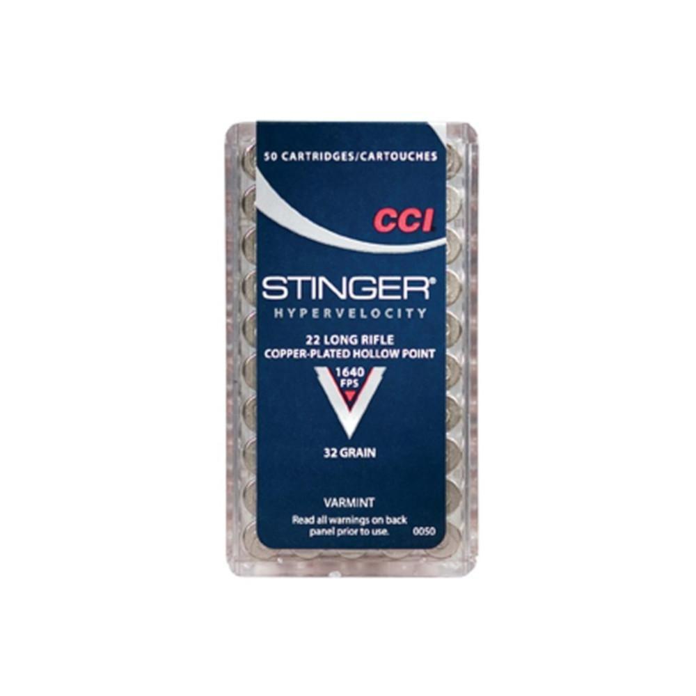  Cci Stinger Ammo 22lr 32gr Plated Lead Hp - 500 Rounds