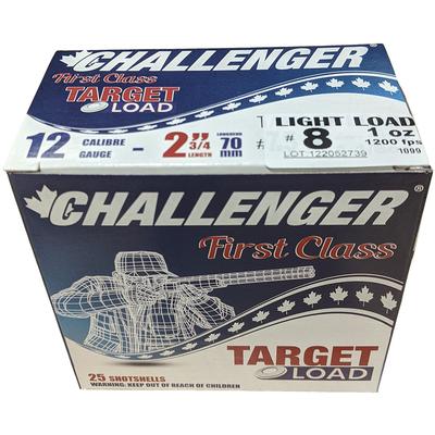 Challenger Target Light Load 12ga 2-3/4