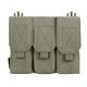 Warrior Assault Systems Detachable Triple Covered M4 Pouch Ranger Green