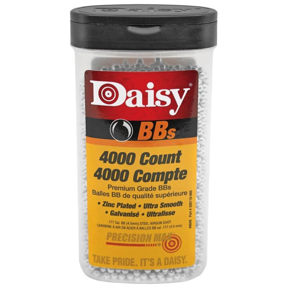  Daisy Precisionmax Steel .177 Cal Bb Zinc Plated - 4000 Count Bottle