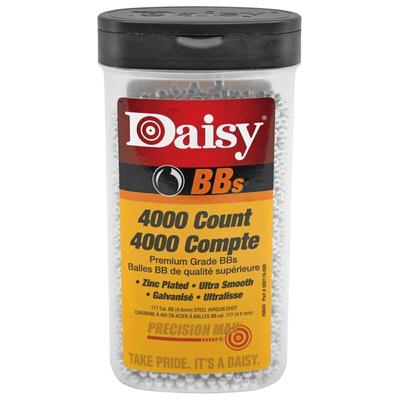 Daisy PrecisionMax Steel .177 Cal BB Zinc Plated - 4000 Count Bottle