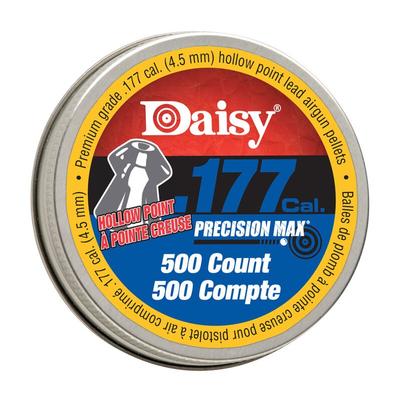 Daisy Precision Max .177 Caliber Hollow Point Pellet Lead 500 Count
