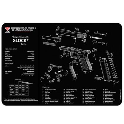 TekMat Glock Gen4 Gun Cleaning Mat, Neoprene