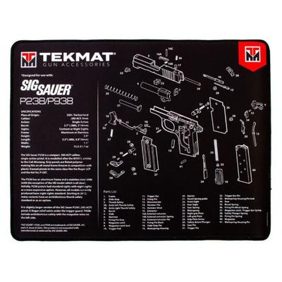 TekMat Sig Sauer P238 Ultra Premium Gun Cleaning Mat, Neoprene