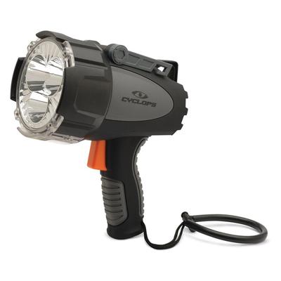 Cyclops Revo 6000 Spotlight with Rechargeable 18650 Batteries Polymer Black