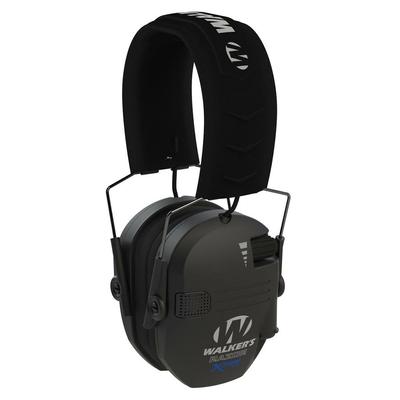 Walkers Razor X-TRM Electronic Polymer 23dB Over the Head Black Ear Cups w/ Black Band