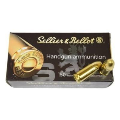 S&B Ammo 9mm 124gr FMJ 310490 - Case, 1000 Rounds