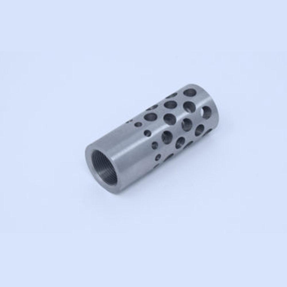 Bullseye North Arrowhead Rifles 1" Radial Muzzle Brake, Stainless, 3/424