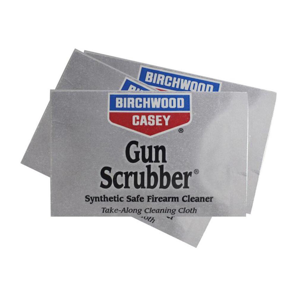  Birchwood Casey Gun Scrubber Take- Alongs Gun Cleaning Wipes Pack Of 12