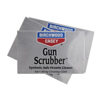 Birchwood Casey Gun Scrubber Take-Alongs Gun Cleaning Wipes Pack of 12