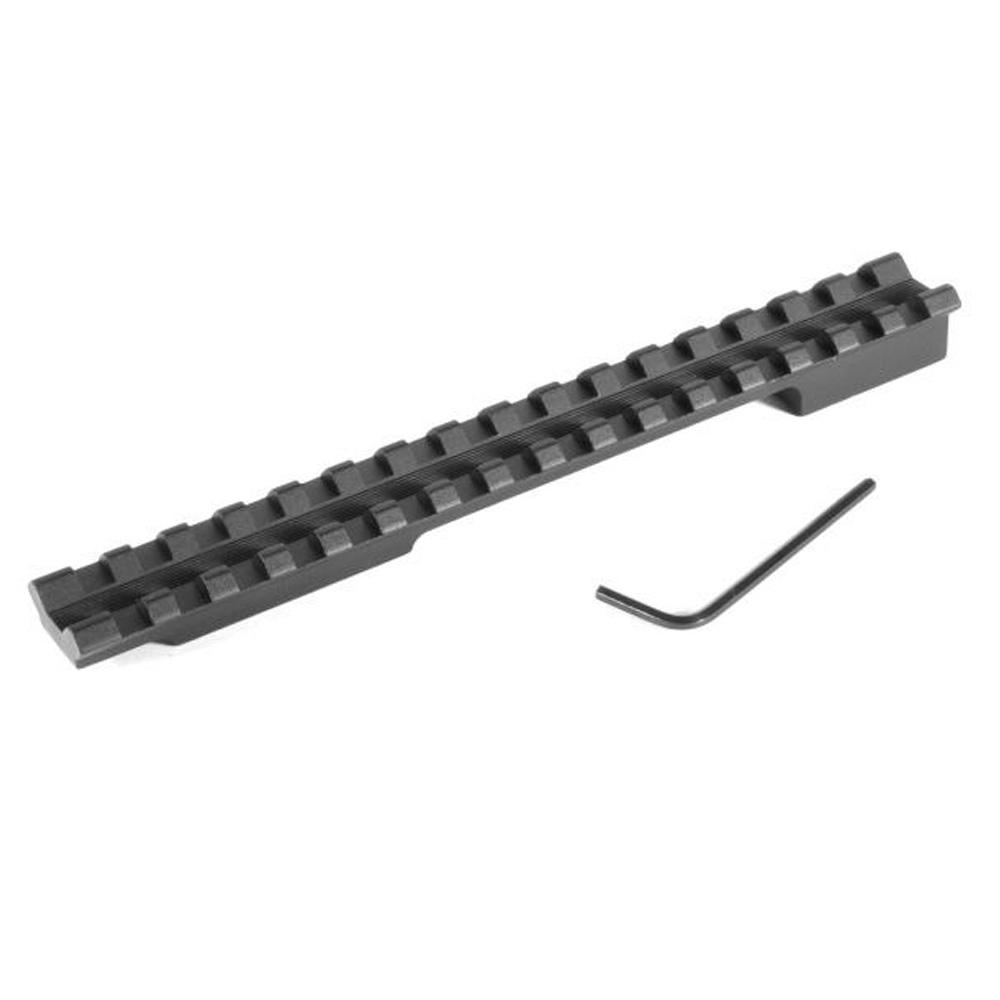 Bullseye North EGW Mauser 98 Large Ring Undrilled Picatinny Rail 0