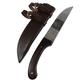 Cold Steel Custom Bullseye Etched Woodsman's Sax (Seax) Fixed Blade Knife 11