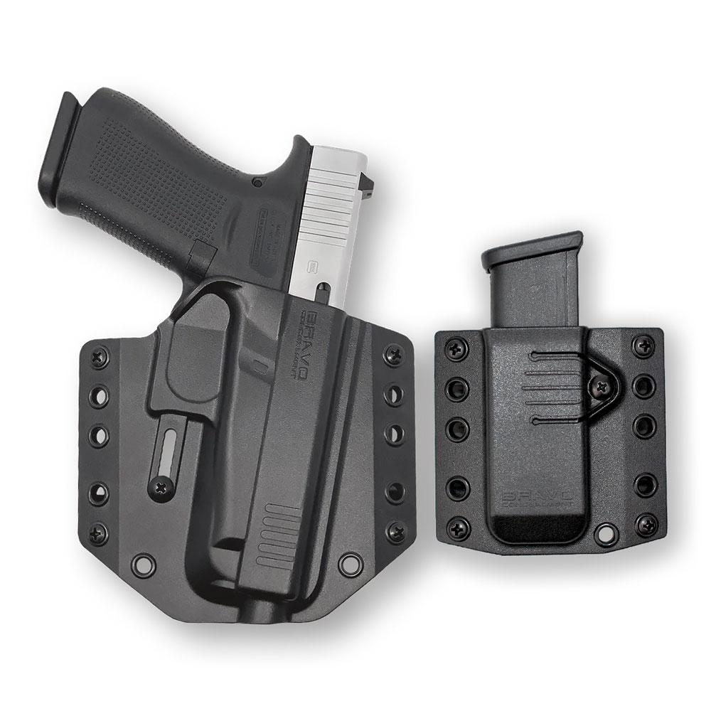  Bravo 3.0 Owb Gun Holster Glock 48 + Mag Pouch