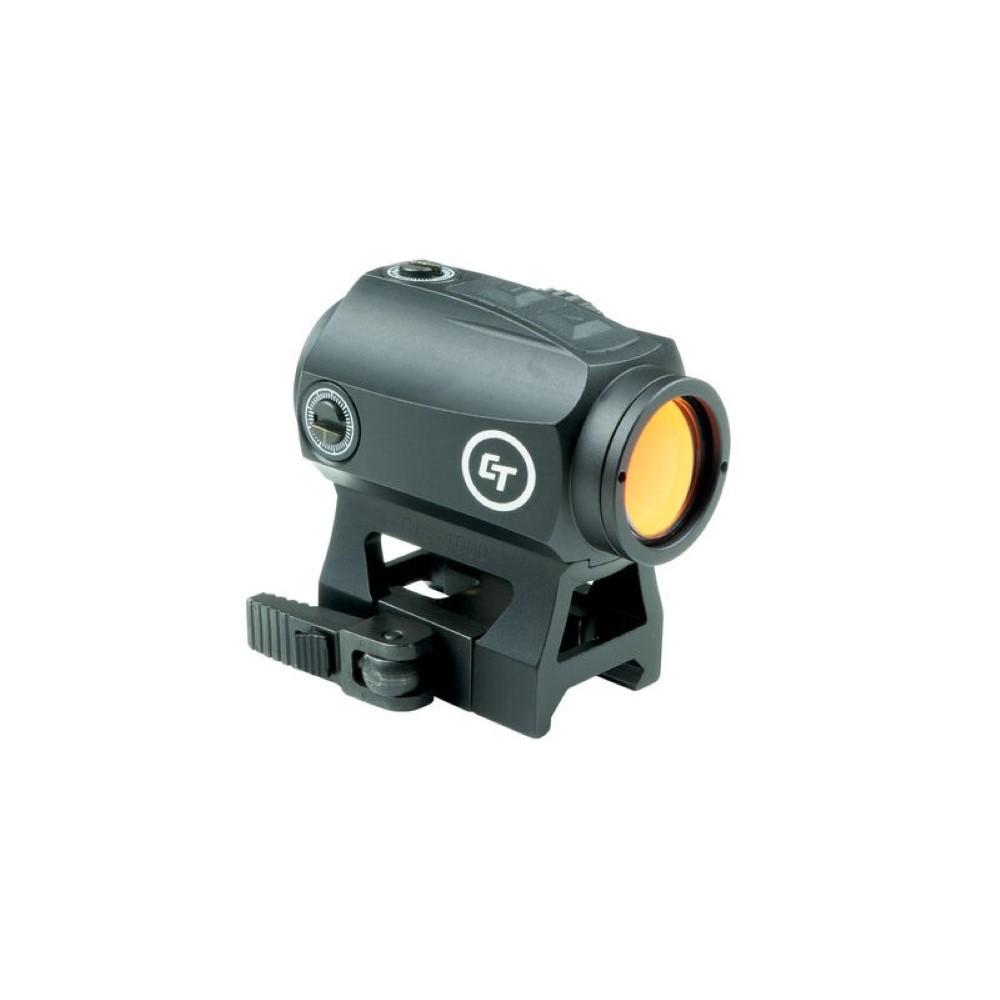  Crimson Trace Compact Red Dot Sight 1x 2 Moa Dot With Quick Detach Picatinny Mount