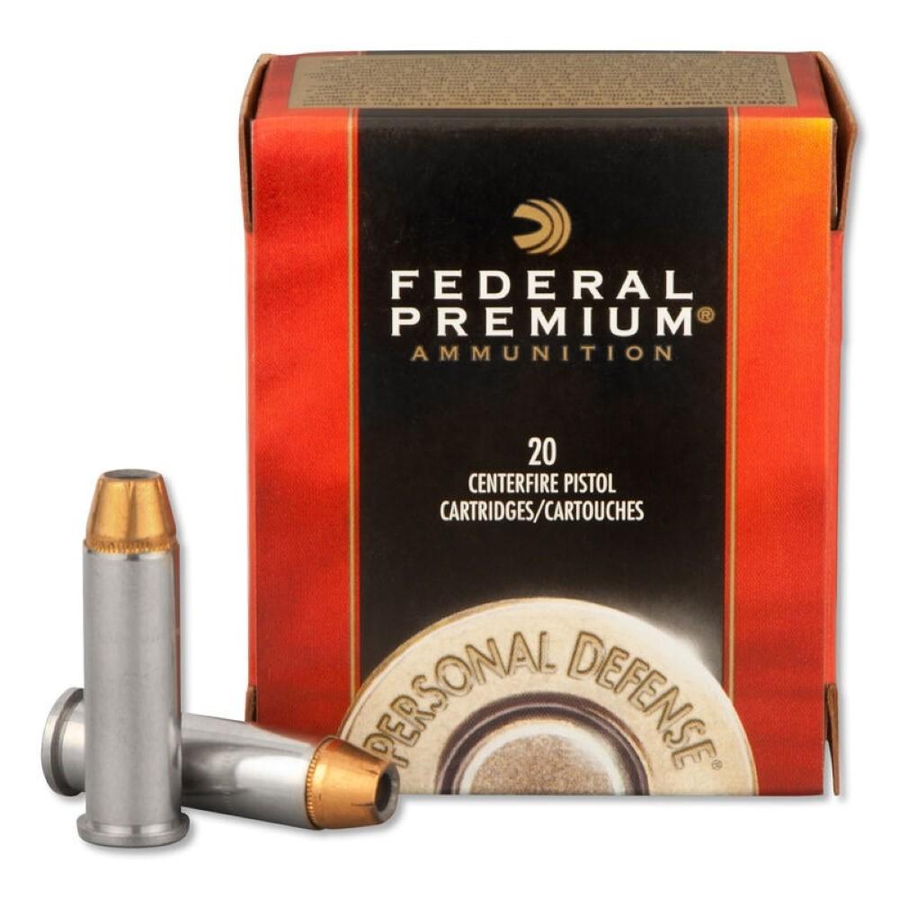  Federal Personal Defense .38 Special + P Ammo, 20 Rounds, Hydra- Shok Hp, 129 Grains