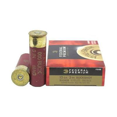 Federal Vital-Shok 12 Gauge Ammunition 5 Rounds 3