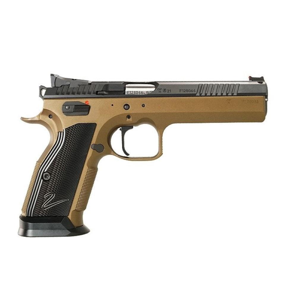  Cz Ts 2 Deep Bronze Semi- Auto Pistol 9mm 5.28 