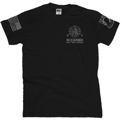 MCARBO T-Shirt Brotherhood 2nd Amendment Patriot Black