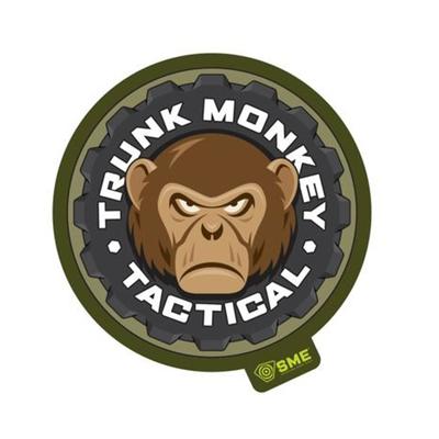 SME Morale Patch Trunk Monkey SME-PAT-TM Brown/Green