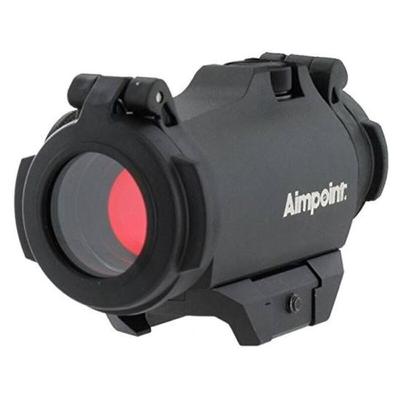 Aimpoint Micro H-2 Red Dot Sight 2 MOA Dot With Standard Picatinny Mount Black