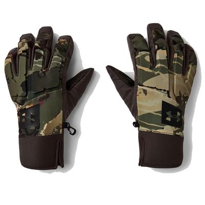 Under Armour Men's Mid Season Hunt Gloves Forest 2.0 Camo / Timber