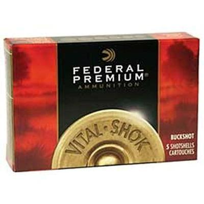 Federal 12 Gauge Shotshell 5 Rounds 2 3/4
