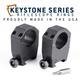 Egw Keystone Picatinny Rings, 1