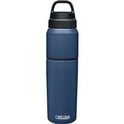 Camelbak MultiBev 0.65L / 22oz Insulated Stainless Steel Bottle w/ 0.5L / 16oz Cup 2-in-1 Navy/Navy