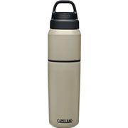Camelbak MultiBev 0.65L / 22oz Insulated Stainless Steel Bottle w/ 0.5L / 16oz Cup 2-in-1 dune/dune