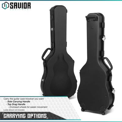 Savior Equipment Ultimate Guitar Hard Case Black